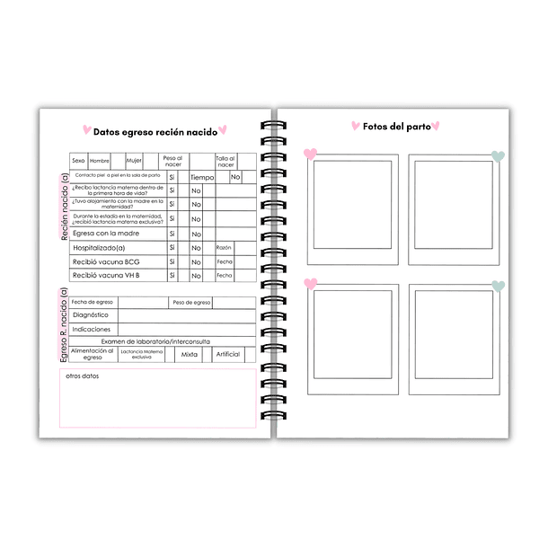 Agenda prenatal tropical 12