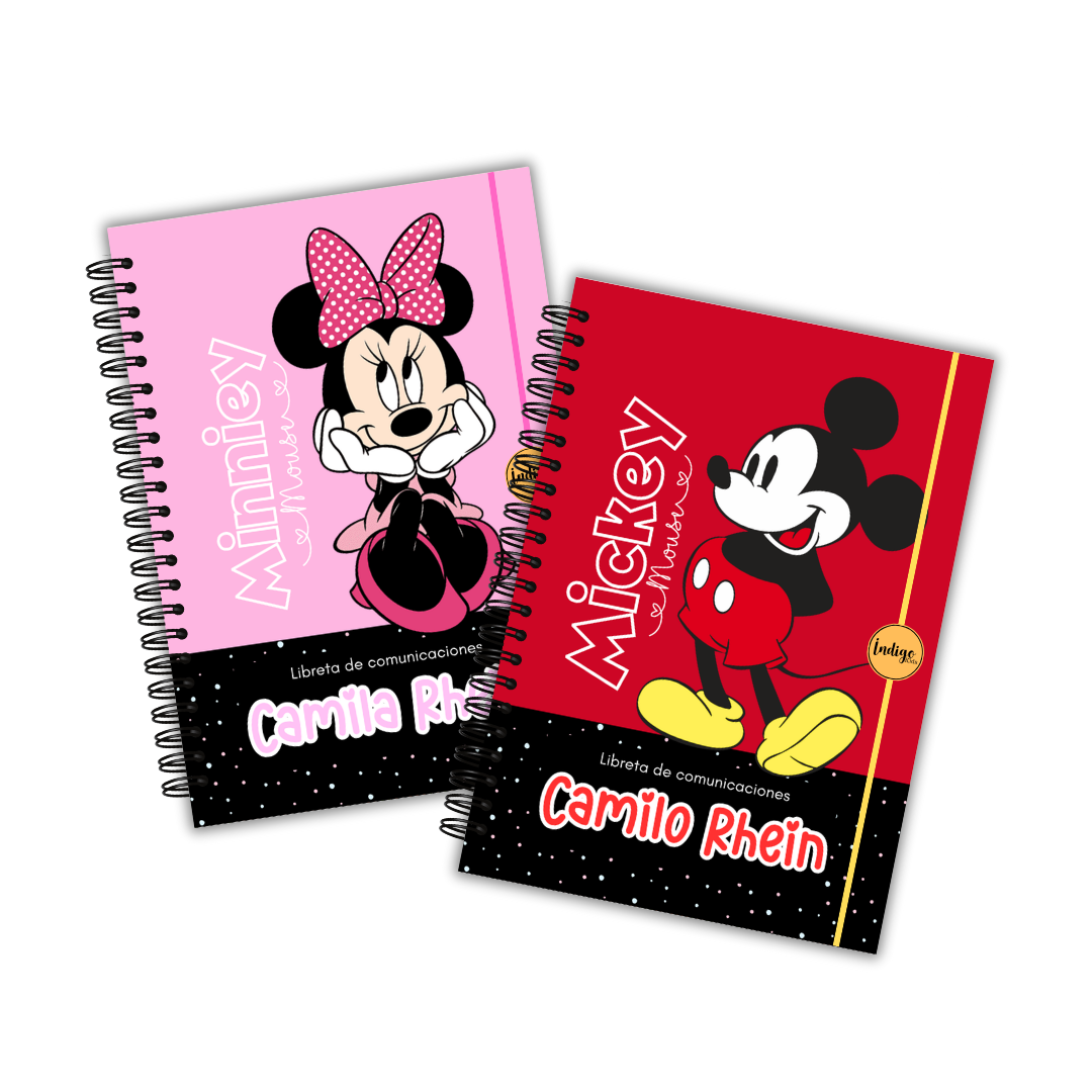 Libreta de comunicaciones Sala Cuna Disney