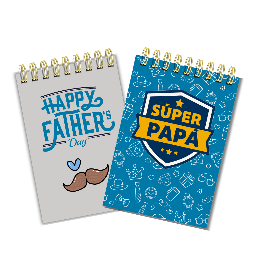 Libreta dia del padre