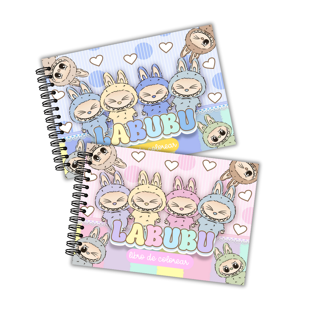 Libro de colorear Labubu