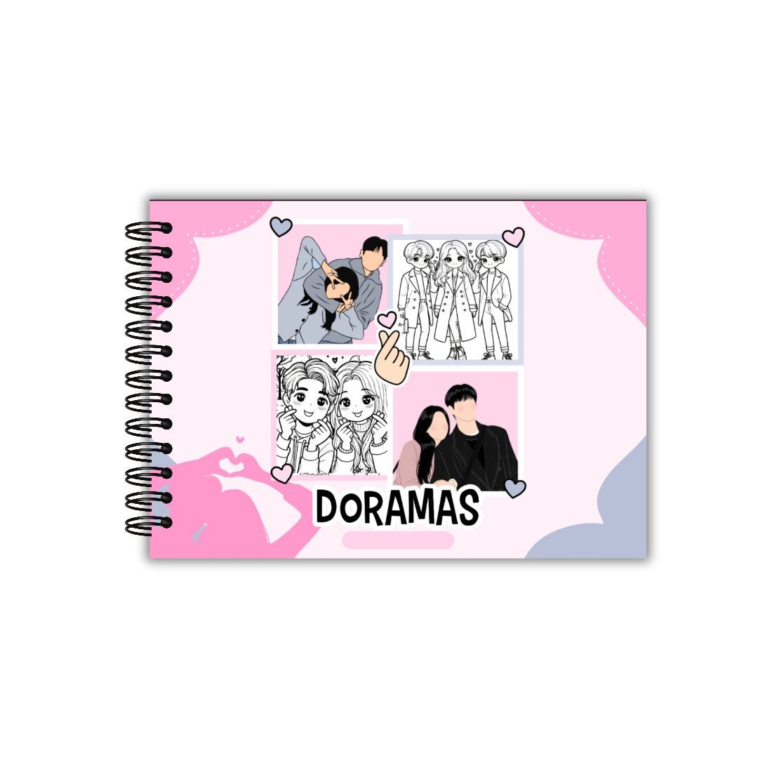 Libro de colorear Doramas