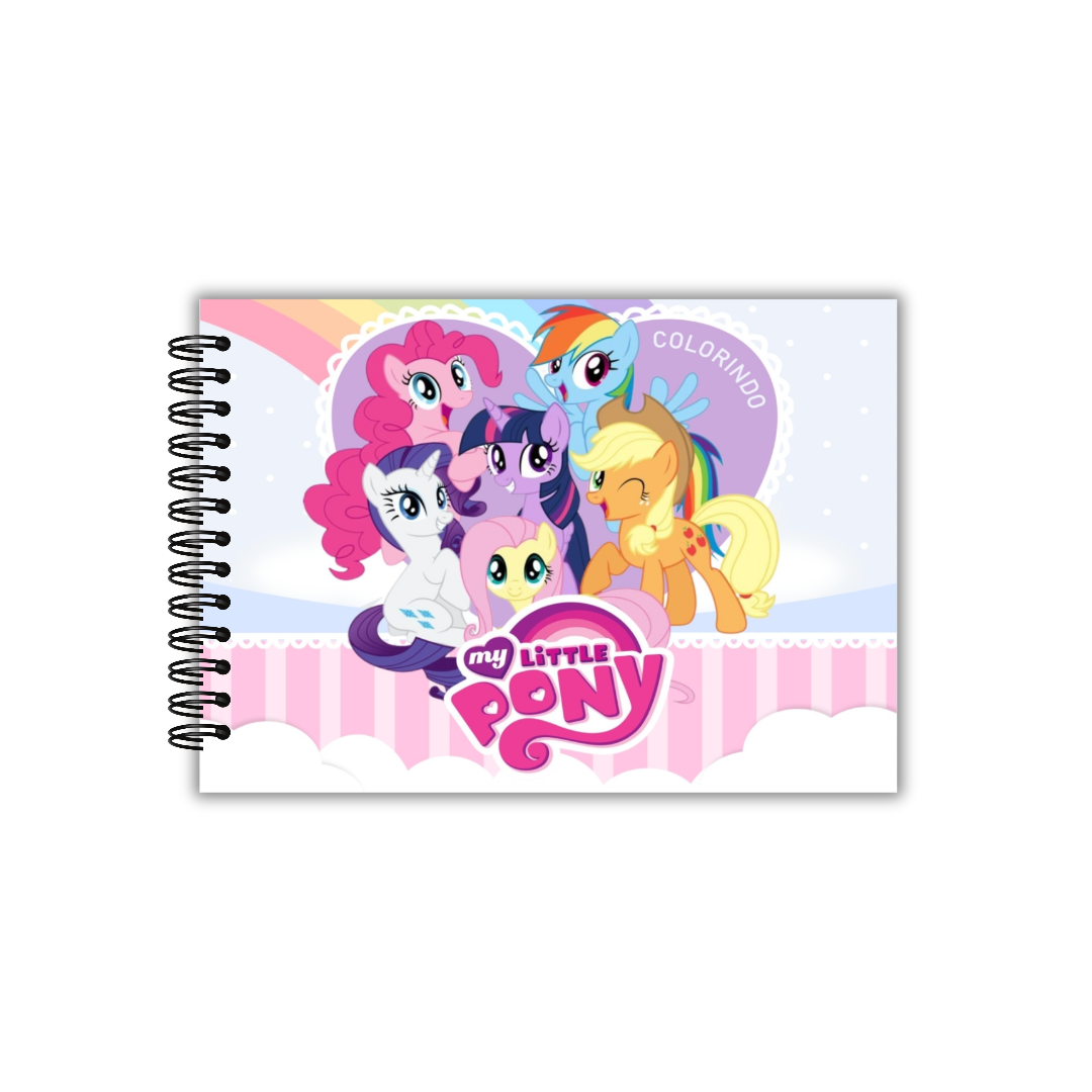 Libro de colorear my litle pony
