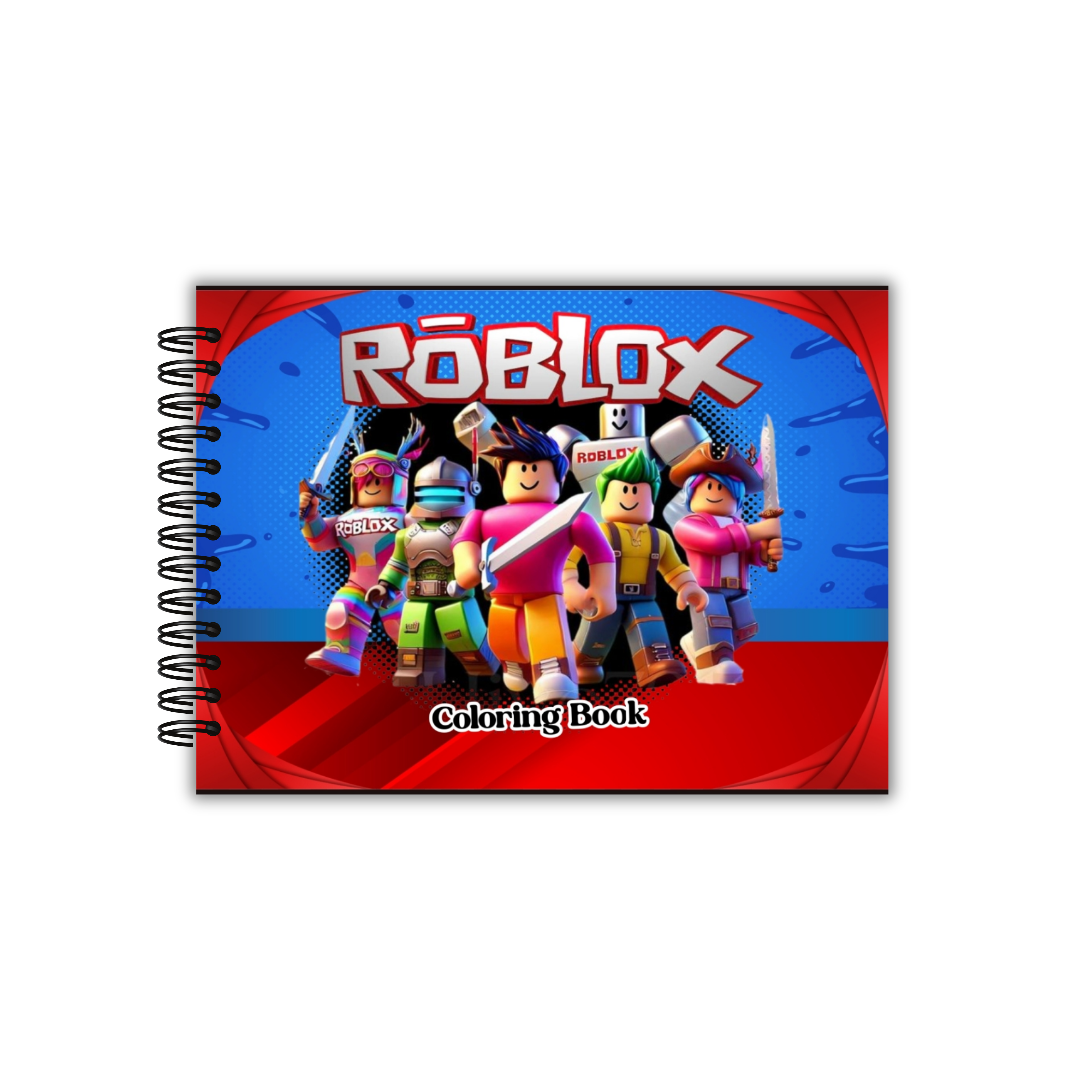 Libro de colorear roblox niño
