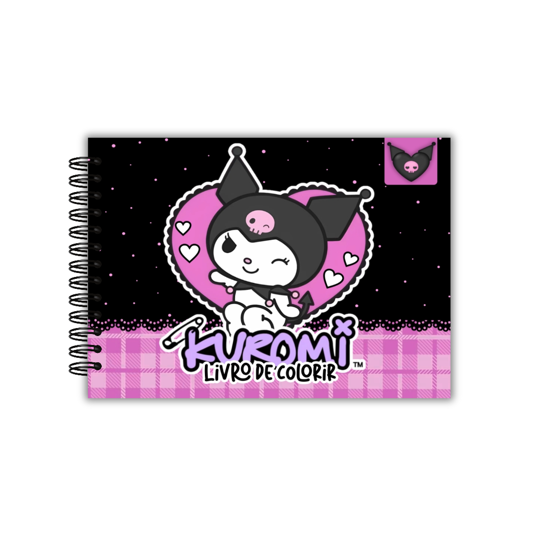 Libro de colorear kuromi2
