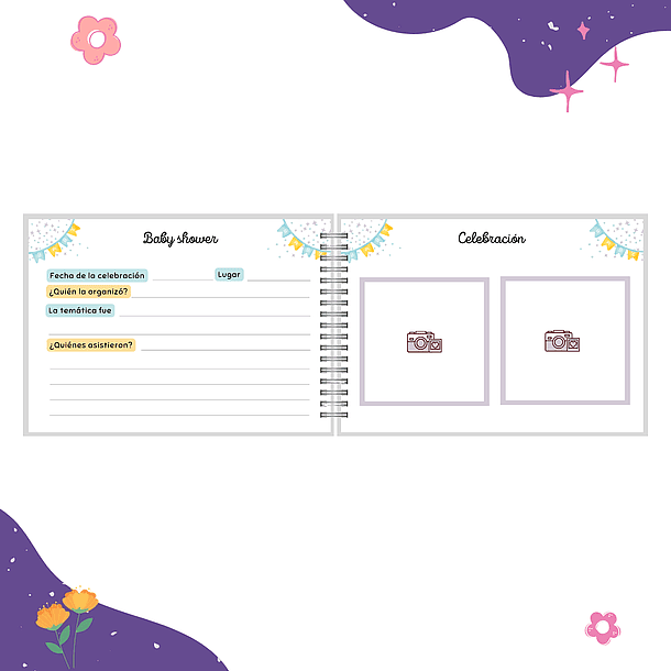 Pack de recuerdos elefantito 11