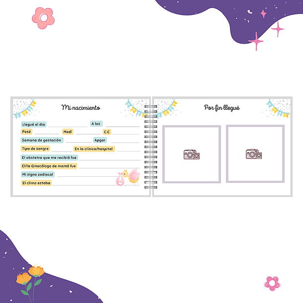 Pack de recuerdos elefantito 12