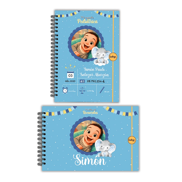 Pack de recuerdos elefantito 1