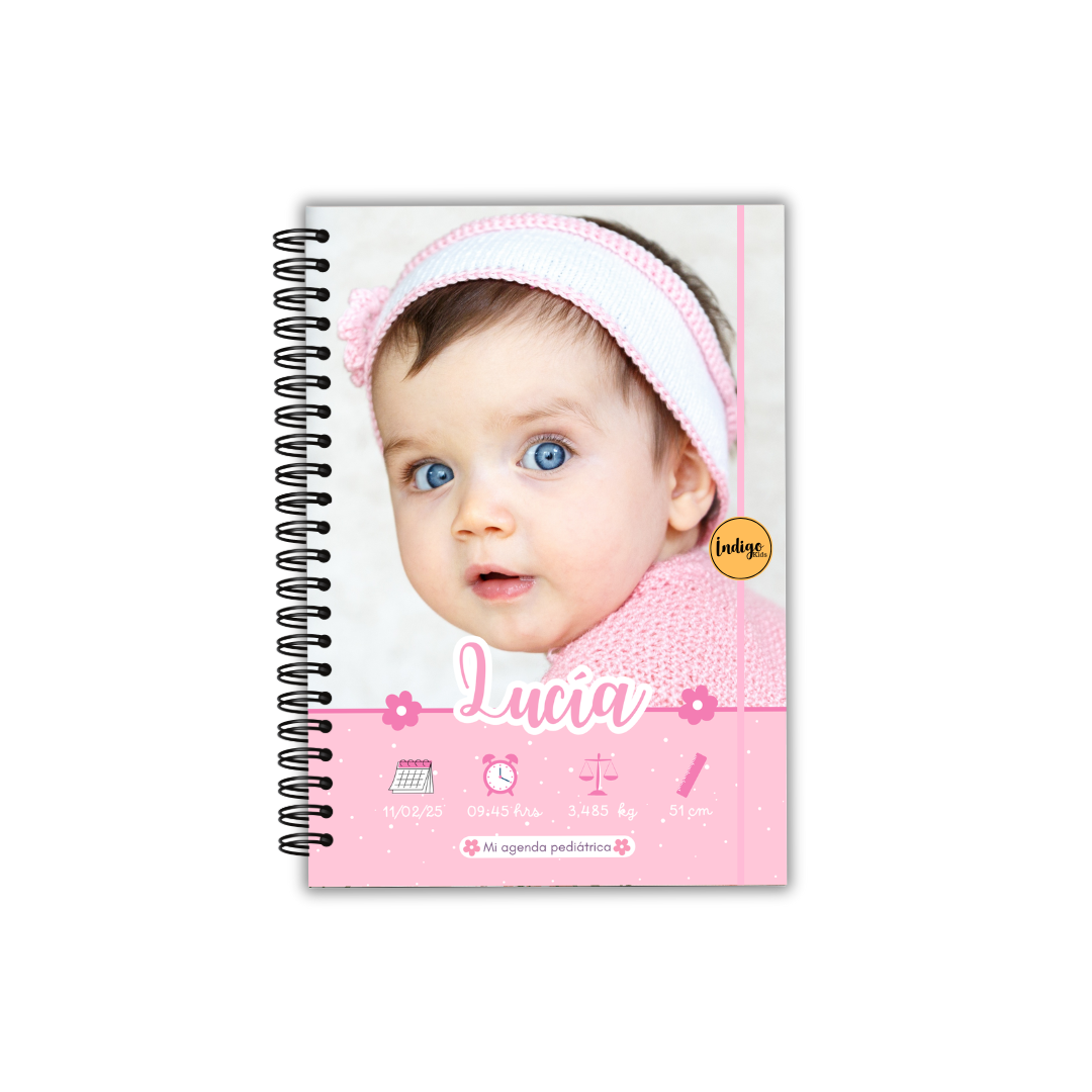 Agenda pediátrica flor
