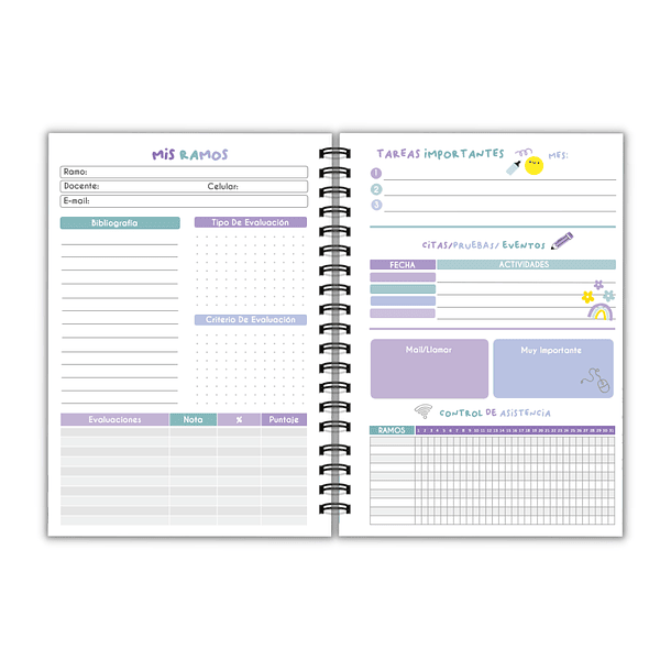 Planner universitario  4