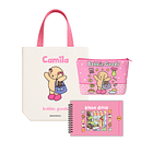 Set 3 bobbie goods Totebag+ libro + Maxi estuche 1
