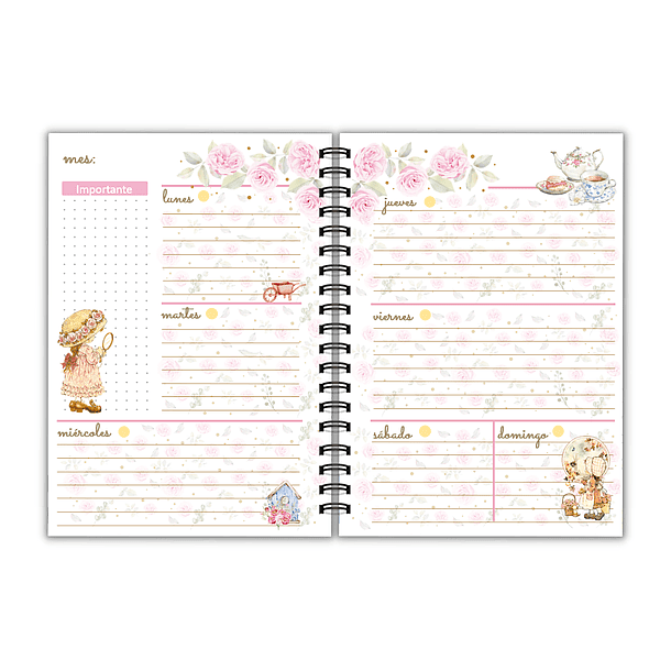 Planner Sarah Kay + estuche poket 7