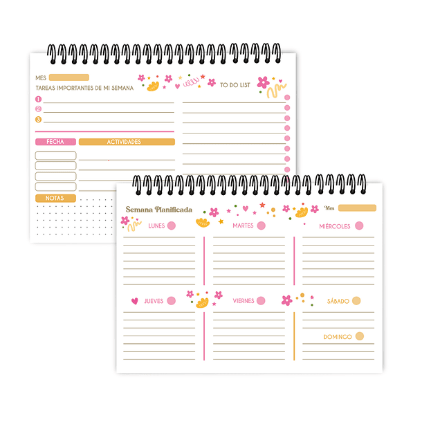 planner semanal cosas increíbles 3