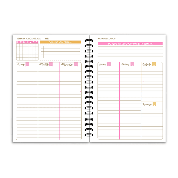 Planner Orange 7