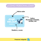 Pack 2 etiquetas escolares 2