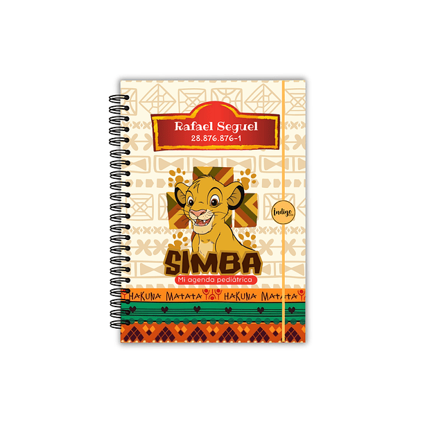 Agenda pediátrica Simba Trival