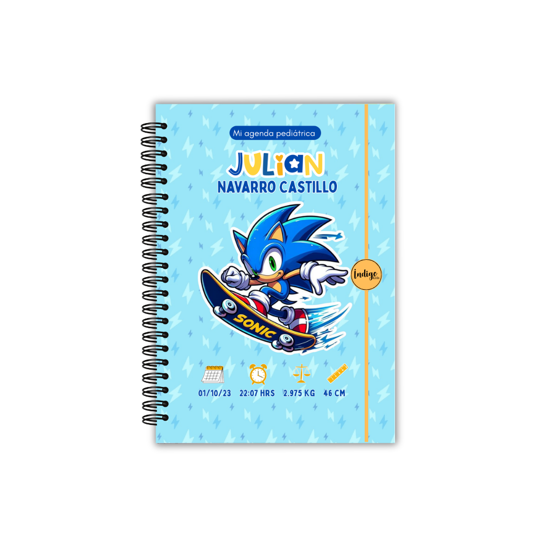 Agenda pediátrica Sonic