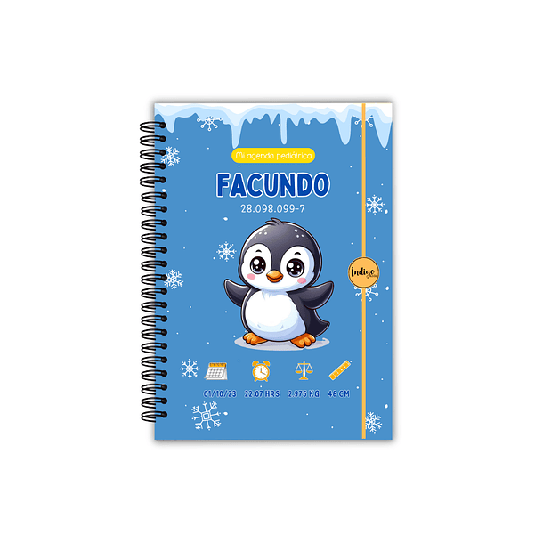 Agenda pediátrica pinguino polar 1