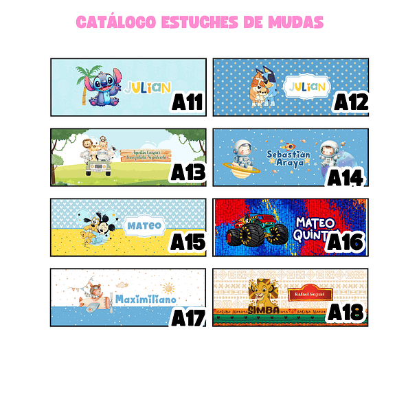 Estuche para mudas del bebé 🍼 4