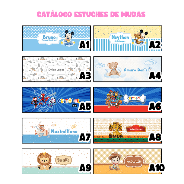 Estuche para mudas del bebé 🍼 3