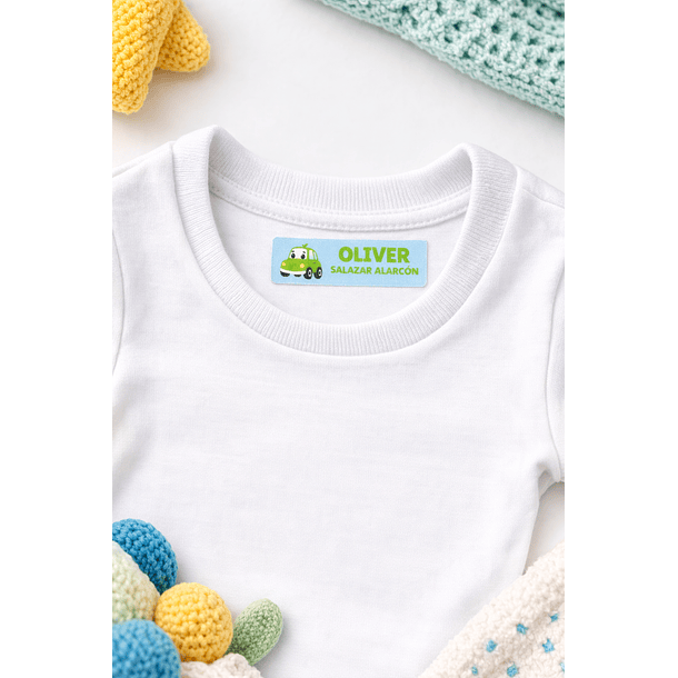 Etiquetas termoadhesivas para ropa