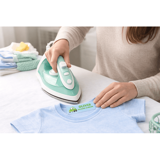 Etiquetas termoadhesivas para ropa