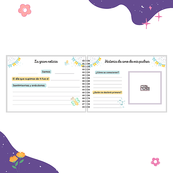 Álbum de recuerdos fondo marino  5