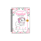 Agenda pediátrica Gatita Marie flores 1