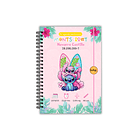 Agenda pediátrica stitch y angel pink 1