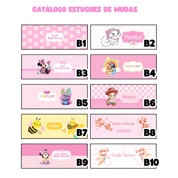 Estuche para mudas del bebé 🍼 5