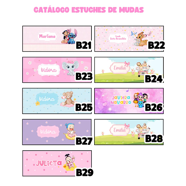 Estuche para mudas del bebé 🍼 7