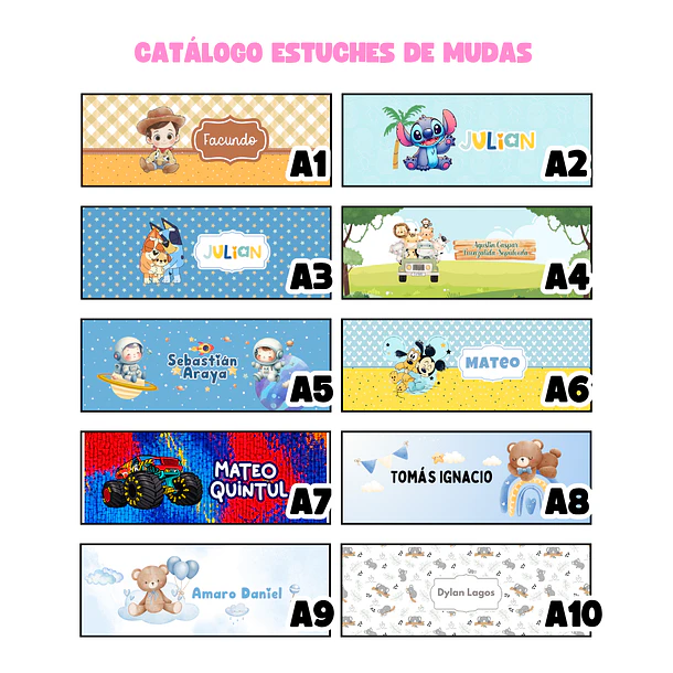 Estuche para mudas del bebé 🍼 8