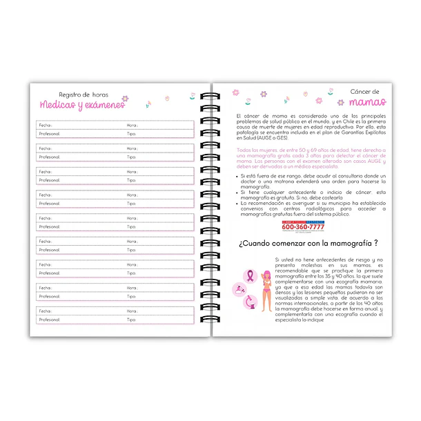 Agenda de salud de la mujer 15