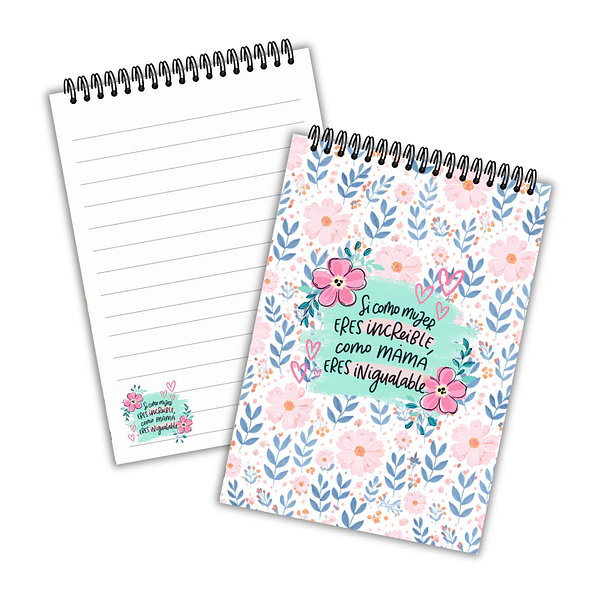 Libretas de anotaciones Día de las madres  3