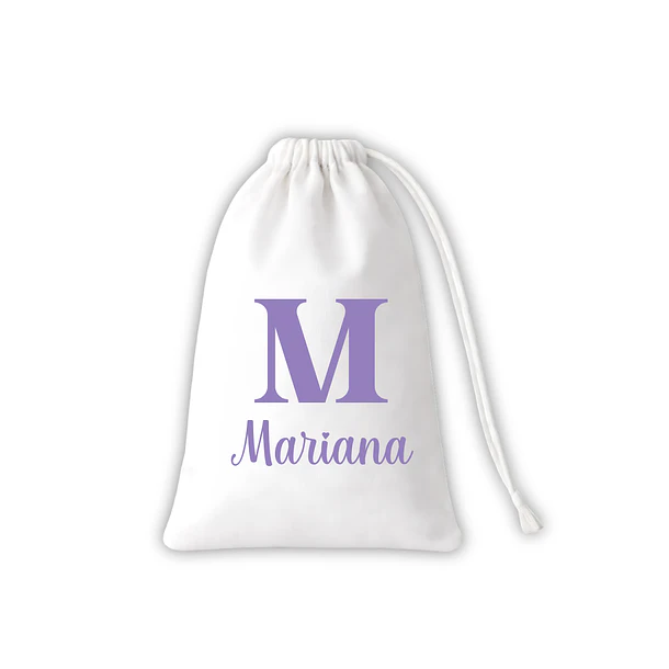 Bolsa / saquito impermeable multiuso - Morado