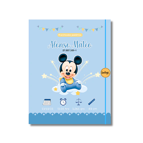 Archivador pediátrico Mickey