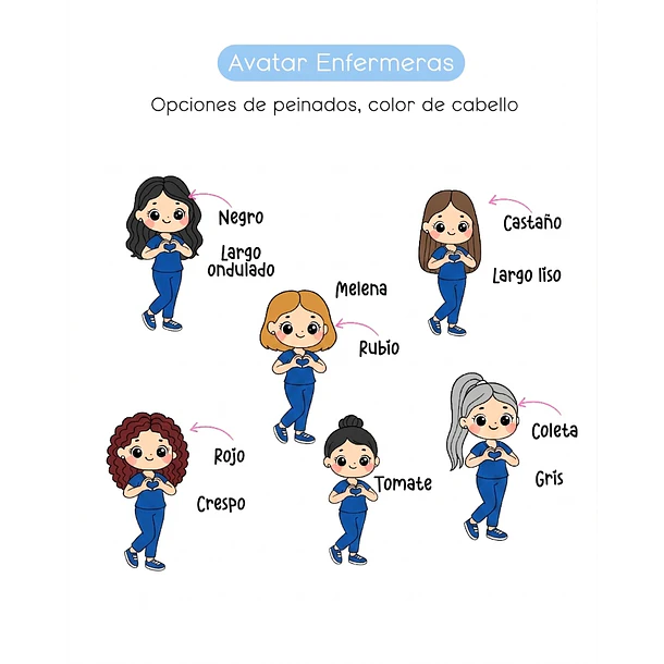 Estuche neceser enfermera