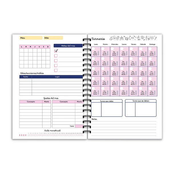 Planner enfermera 3