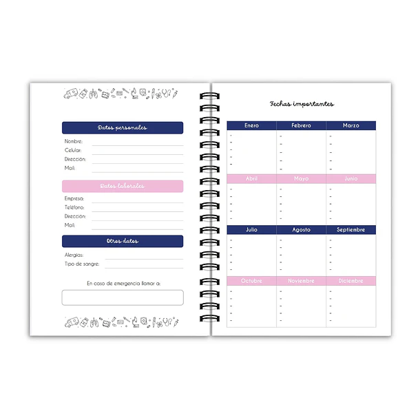 Planner día de la enfermera