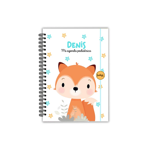 Agenda Pediátrica animales jungla y bosque 3
