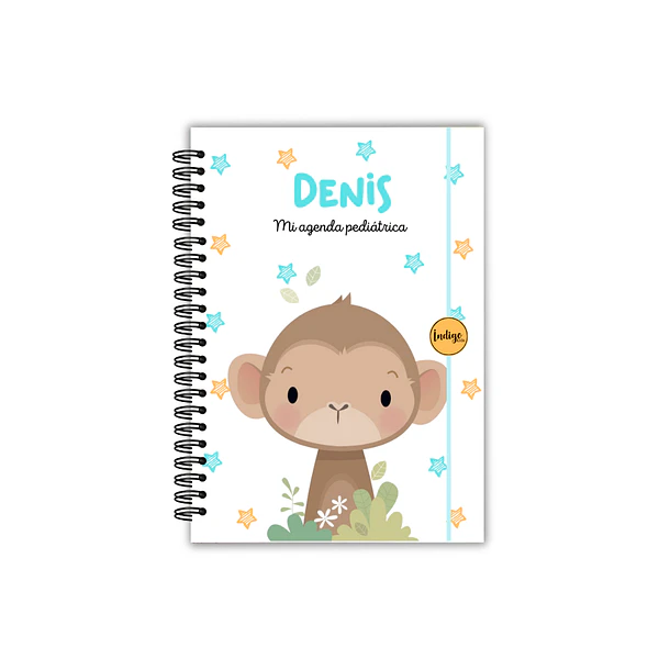 Agenda Pediátrica animales jungla y bosque 4