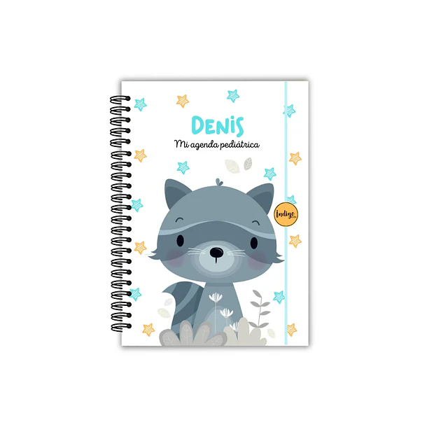 Agenda Pediátrica animales jungla y bosque 8