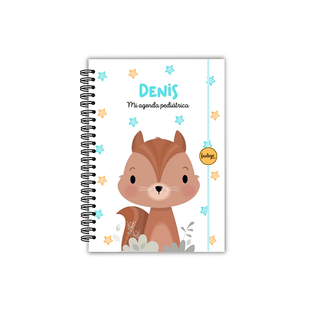 Agenda Pediátrica animales jungla y bosque 10