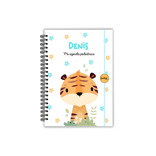 Agenda Pediátrica animales jungla y bosque 12