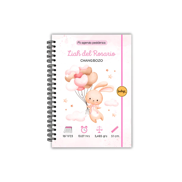 Agenda pediátrica conejina