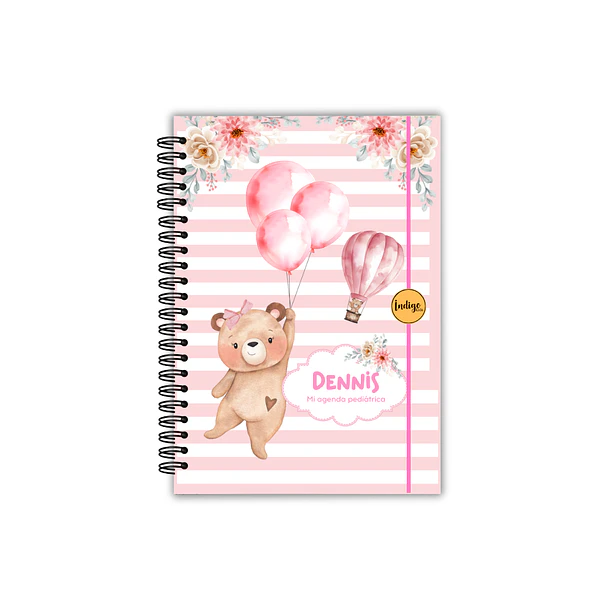 Agenda pediátrica osita sky