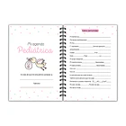 Agenda pediátrica dinosaurio arcoiris 2