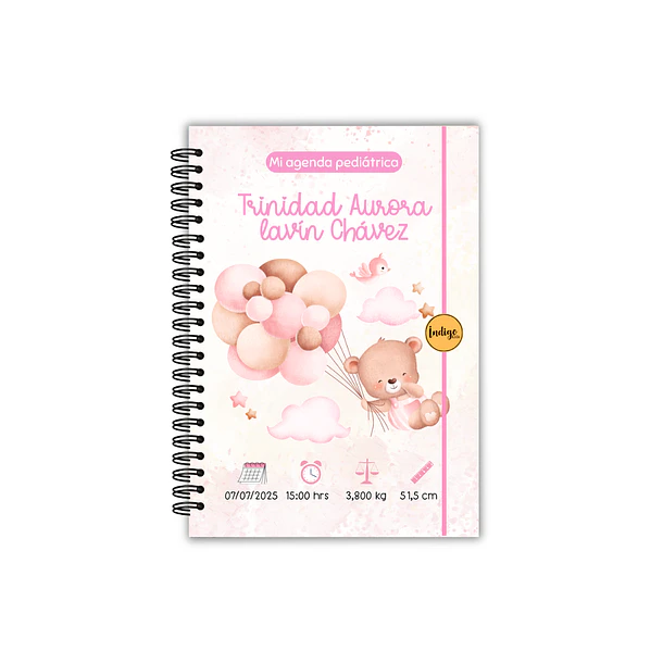 Agenda pediátrica osita del cielo