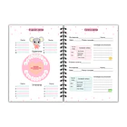 Agenda pediátrica mariposas  pastel 10