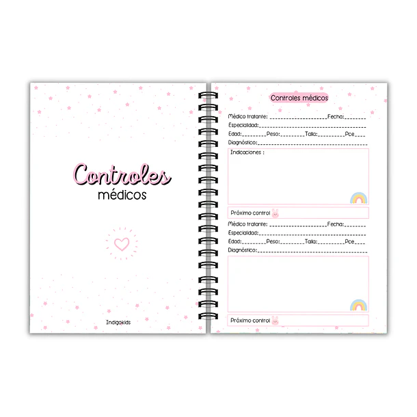 Agenda pediátrica dragona  4