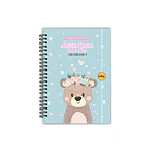 Agenda pediátrica osita corona de flores  1